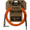 Orange Crush 10ft Instrument Cable Angled to Straight