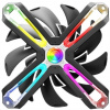ZALMAN Ventilátor ZM-SF120, 120mm, aRGB, spider design ZM-SF120