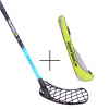 FLOORBEE Douglas 32 Blue + Stickbag Jr čierna / modrá, Pravá (pravá ruka dole), 82cm (=92cm)