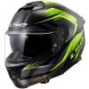 LS2 prilba STREAM II FF808 Fury black/hi-vis yellow - L