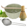 Matcha Sada na každodenný čaj Čaj Čarodejnica Metlička Podstavec Lyžička