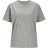 JACK & JONES 3914 / Dámske tričko z ťažkej bavlny - light grey melange S