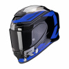 Moto prilba SCORPION EXO-R1 EVO AIR BLAZE čierno/modrá - Veľkosť XL