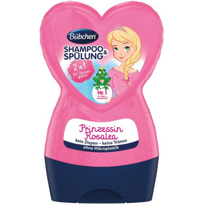 Bübchen Kids šampón s kondicionérom 2v1 Princezná Rosalea 230 ml