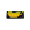 Lorgar KBP7075, Pro bezdrôtová mechanická herná klávesnica, Wireless 2.4 GHz/ BT 5.0, 75%, Displ., SK LRG-KBP7075W-YL-CS