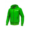 PitBull West Coast - pánská bunda ATHLETIC LOGO 2024 světle zelená L
