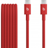Beats MDGF4EE/A USB-C/USB-C, 1,5m, červený