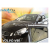 Deflektory - Protiprievanové plexi Volvo V60 5D 2010 - 2018 (+zadné)