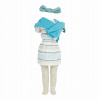 Kostým petitcollin jede (pre bábiku 44 cm)