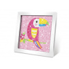Wiky kreativita Kreatívny set obraz s kamienkami papagáj 17 cm WKW050834