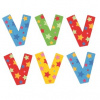 Bigjigs Toys hviezdičkové písmenko V