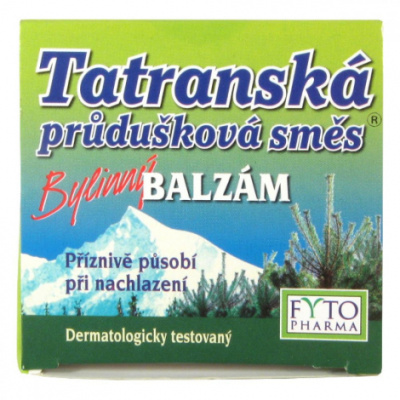 Fyto Tatranská priedušková zmes balzam 40 g