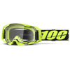 100% Armatic Neon Yellow, mtb okuliare - Clear Lens