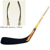 Hokejka 130 cm zahnutá do prava drevená