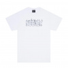 Biele tričko HOCKEY UP IN FLAMES TEE WHITE Veľkosť: M