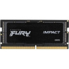 Kingston FURY Impact SO-DIMM DDR5/16GB/ 6000MHz/CL38/1x16GB/Black KF560S38IB-16