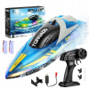 Diaľkovo ovládaný motorový čln click4TOYS H100 modrý