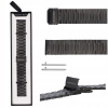 Pásik na inteligentné hodinky GlacierX Grip Strap Nylon Black 22 mm