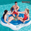 Nafukovací 3-miestny matrac so sedadlami Bestway, modrý