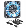 TICHÝ CHLADIACI VENTILÁTOR 120 MM PRE SKRINKU, ROUTER, NOTEBOOK, TELEVÍZOR