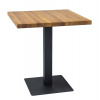 Casarredo Jedálenský stôl PURO dub masív 80x80 cm