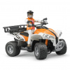 Bruder Čtyřkolka s řidičem BR63000 (Bruder Čtyřkolka s řidičem BR63000)
