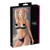 Cottelli Collection Lingerie Shelf Bra Set Sparkle