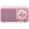Sangean Genuine mini WR-7 ružové retro prenosné stolové rádio s Modrátooth