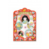 DJECO Japonsko: sada 5 odznakov, kolekcia Lovely Badges