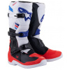 topánky TECH 3, ALPINESTARS (biela/čierna/modrá/červená, vel. 52)
