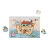 LITTLE DUTCH Puzzle skladacie so zvukom Noemova archa 7056LD