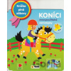 Koníci znovu použitelné samolepky knížka plná zábavy