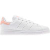 adidas STAN SMITH J biela,lososová Detská obuv 4
