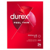 Durex Feel Thin Regular Fit prezervatívy 24 ks
