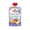 HOLLE Bio-Organic Tropic Tiger ovocné pyré jablko, mango a maracuja, 100 g (8m+)