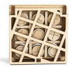 WOODEN CITY 3D puzzle hra mini Piškvorky varianta 2