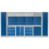 Kvalitný PROFI BLUE dielenský nábytok 3920 x 495 x 2000 mm - MTGS1300A99