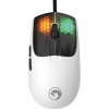 Myš drôtová USB, Marvo M727, biela, optika, 12000DPI