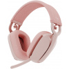 Bezdrôtové slúchadlá Logitech Zone Vibe 100 Rose (981-001224)