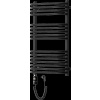 Mexen Apollo, elektrické vykurovacie teleso 860x450 mm + vykurovacia tyč 600 W, čierna, W117-0860-450-2600-70