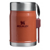 Obedár STANLEY The Legendary Food Jar + Spork 0,4L Hammertone Clay 10-09382-108