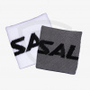 Salming Wristband Short 2-pack White-Grey šedá-bílá