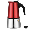 Moka kávovar na indukciu, 6 šálok, červený, Perfect Home 16665