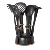 Berlingerhaus Kuchyňské náčiní ve stojanu sada 7 ks Black Rose Collection BH-6209