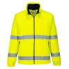 PORTWEST HI-VIS ESSENTIAL FLEECE F250 / Reflexná fleecová bunda - HV žltá XXXL