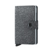 Kožené puzdro na karty SECRID Miniwallet Sparkle Silver strieborné