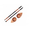 RefectoCil Cosmetic Brush Browista Toolkit štetček pre aplikáciu farby na obočie + štetček na presnú prácu s farbou na obočie + aplikačné misky 2 ks