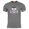 Pentagon tričko Gas Mask, Wolf Grey - M