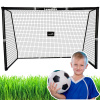 LEAN SPORT Prenosná futbalová bránka pre deti, kovová, 300×200×120 cm