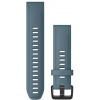 Garmin Remienok QuickFit 20, silikónový, modrý, čierna pracka 010-12870-00 010-12870-00